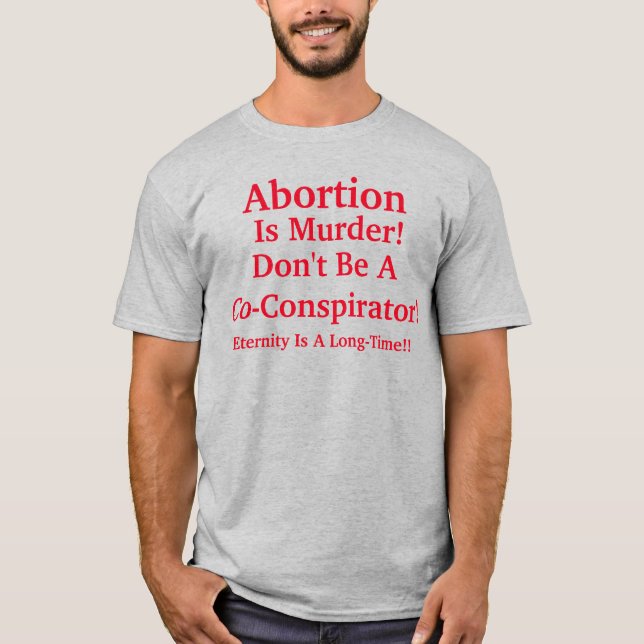 Pro-Life T-Shirt (Vorderseite)