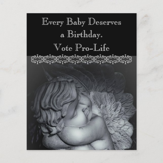 Pro-Life-Wahlflyer Flyer (Vorne)