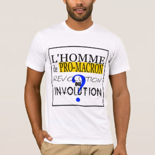PRO-M-A-C-R-O-N Evolution oder Beteiligung T-Shirt