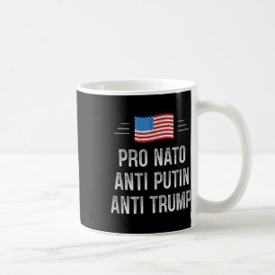 Pro Nato - Anti Putin - Anti Trump - Retro Style Kaffeetasse