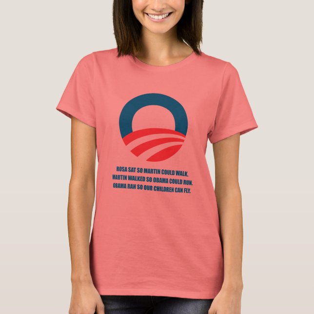 Pro-Obama - MARTIN WURDE SO GELAUFEN, DASS OBAMA A T-Shirt (Vorderseite)