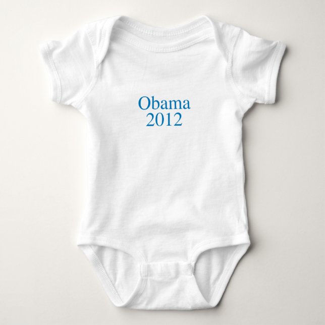 Pro-Obama - OBAMA 2012 - Baby Strampler (Vorderseite)