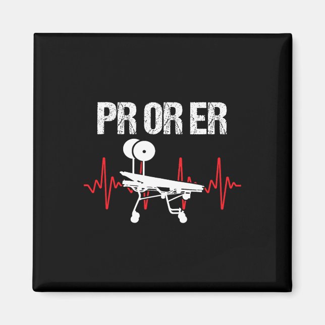 PRO oder Er Gewichtsheben Bodybuilding Fitness 2 Magnet (Vorne)