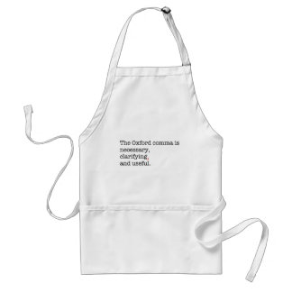 Pro-Oxford Komma Schürze