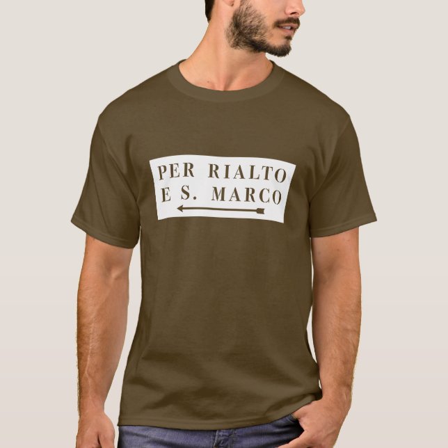 Pro Rialto e S. Marco, Venedig, italienischer T-Shirt (Vorderseite)