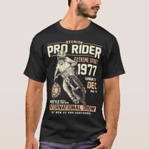 Pro Rider Dirt Bicycle Sports for Bicycle Lovers T-Shirt