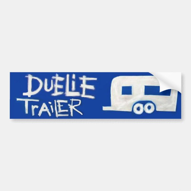 Pro-Ringkämpfer Duelie Anhänger-Autoaufkleber Autoaufkleber (Vorne)