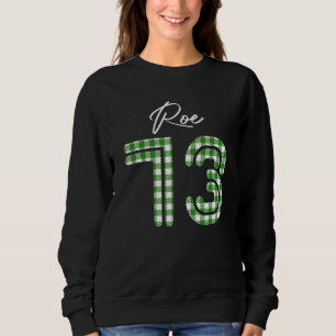 Pro Roe 1973 Buffalo Kariert Prochoice Abortion Ri Sweatshirt