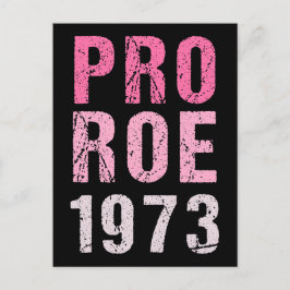 Pro Roe 1973 Postkarte