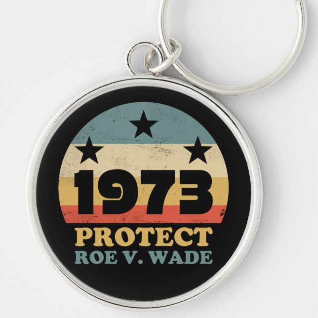 Pro Roe 1973 Protect Roe v Wade Schlüsselanhänger (Vorne)