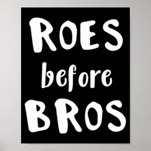 Pro Roe Protect Roe vs Wade Women Rights Poster (Vorne)