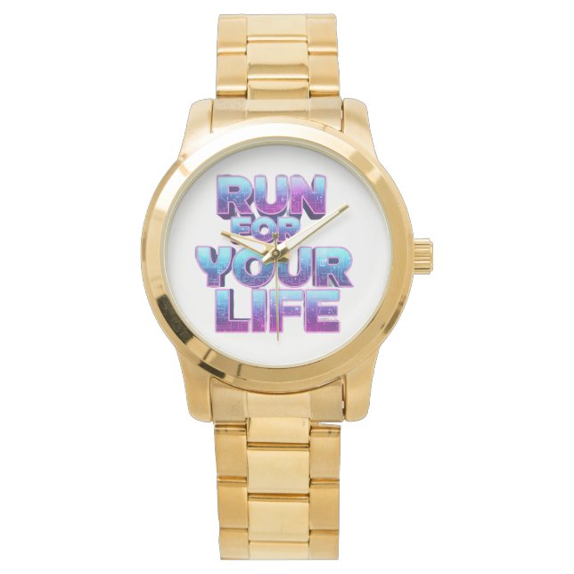 Pro Running Motivation Armbanduhr (Vorderseite)