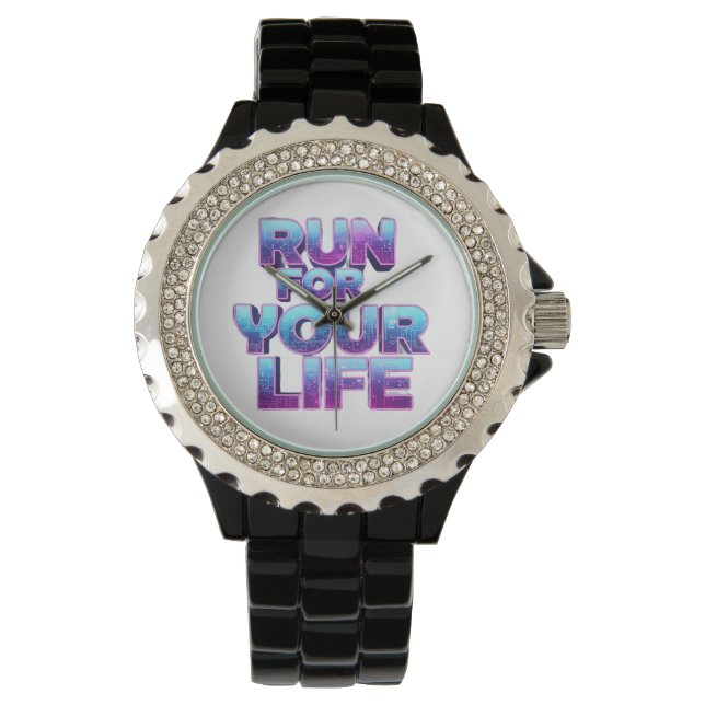 Pro Running Motivation Armbanduhr (Vorderseite)