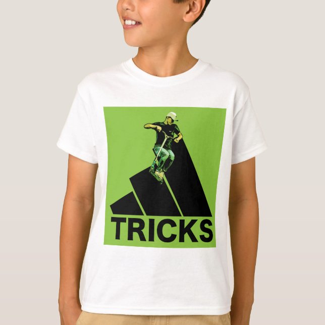 Pro Scooter Free Rider Tricks T - Shirt (Vorderseite)