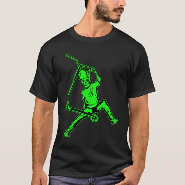 Pro Scooter Free Rider Tricks T-Shirt (Vorderseite)