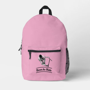 Pro Scooter Free Rider Tricks T-Shirt Bedruckter Rucksack