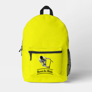 Pro Scooter Free Rider Tricks T-Shirt Bedruckter Rucksack