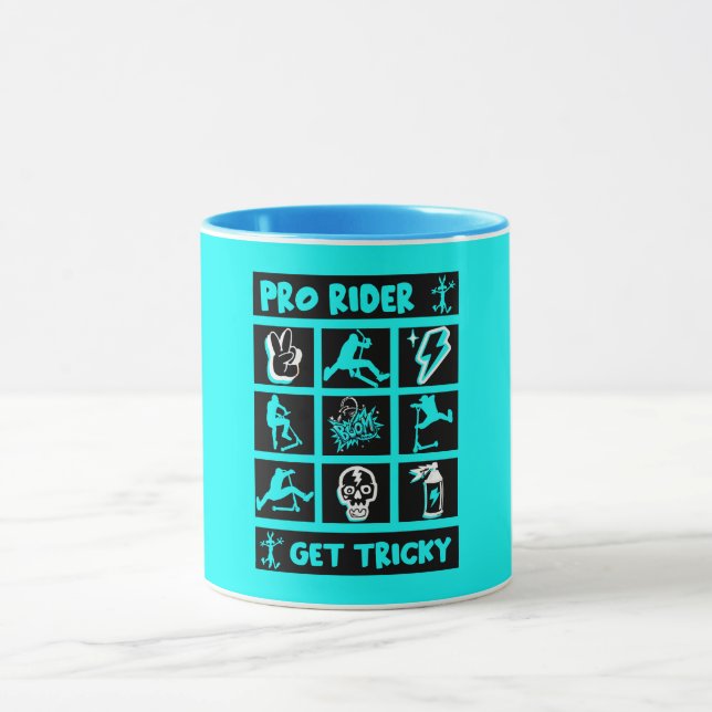 Pro Scooter Free Rider Tricks Tasse (Zentrum)