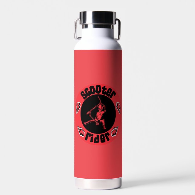 Pro Scooter Free Rider Tricks Trinkflasche (Vorne)