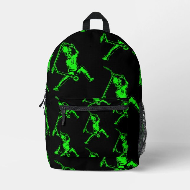 Pro Scooter Kids Bedruckter Rucksack (Vorderseite)