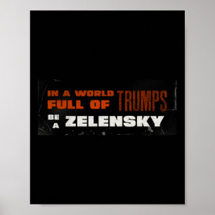 Pro Selenskyj Unterstütze Selenskyj Ukraine 1 Poster