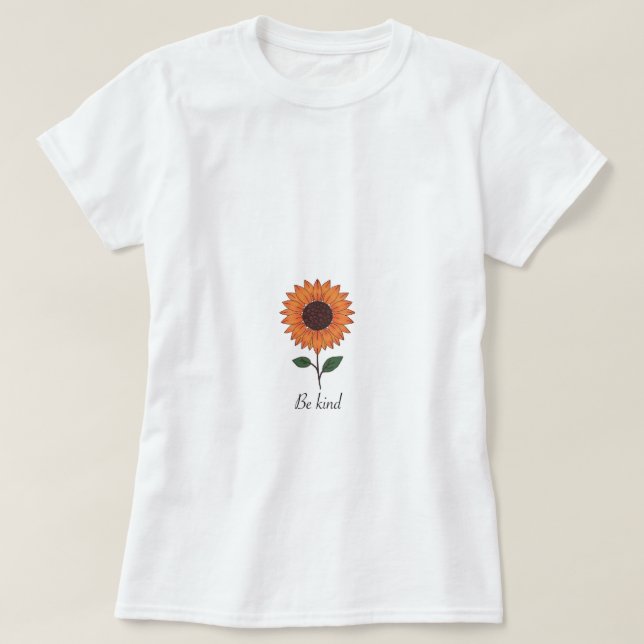pro Shirt Aus der „Kindness Bloom“-Kollektion (Design vorne)
