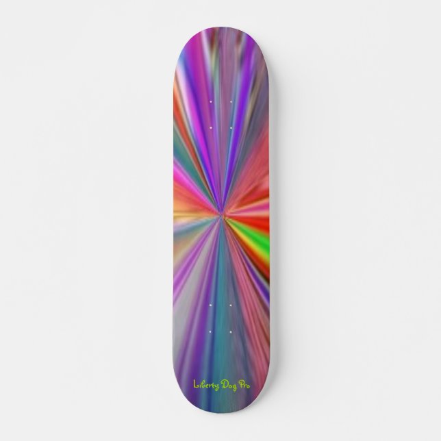 PRO SHREDDER - SKATEBOARD - PONT PSYCHEDELIC (Devant)