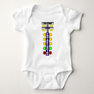 Pro-Tree-Drag-Racing-Startampeln Baby Strampler