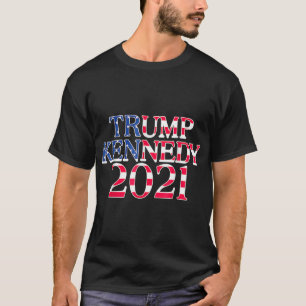 Pro Trump Kennedy Jr 2021 USA Flag Trump Präsident T-Shirt