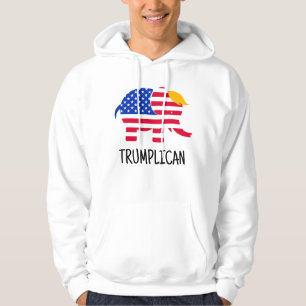 Pro Trump Wahl 2020 Trumplican Novelty Hoodie