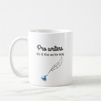 Pro Writer Tu's the Write Way Kaffeetasse