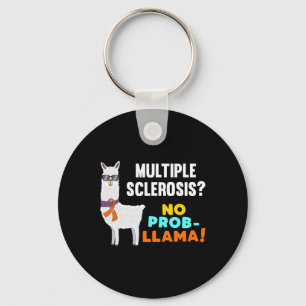 Prob-Lama Multiple Sklerose Warrior Survivor Awa Schlüsselanhänger
