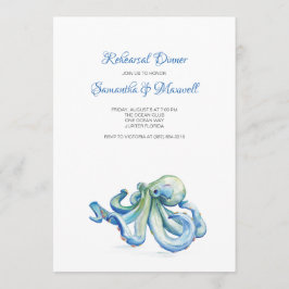 Probe Abendessen Einladung Küstenktopus