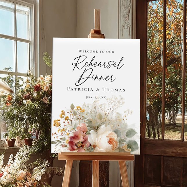 Probe Abendessen Rosen und Grün willkommen Poster (Von Creator hochgeladen)