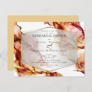 PROBE   Abstrakte Herbstfarben (flüssig) 5 Einladung