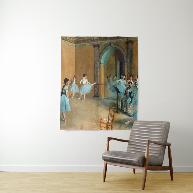 Probe am Foyer der Oper La Rue Wandteppich (Beispiel)