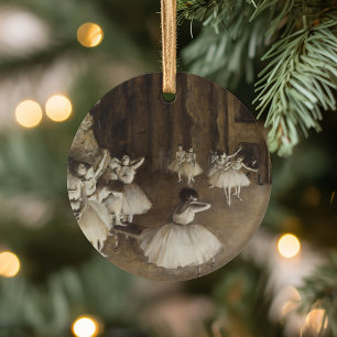 Probe des Balletts auf Bühne   Edgar Degas Keramik Ornament