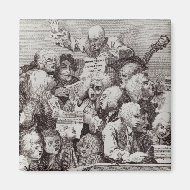 Probe des Judith-Oratoriums, 1734 Magnet (Vorne)