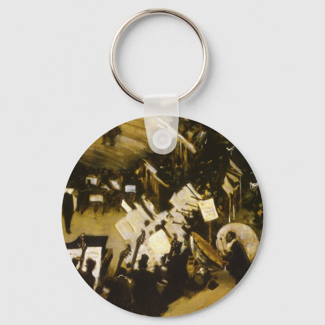 Probe des Pasdeloup Orchestra durch JS Sargent Schlüsselanhänger (Vorderseite)