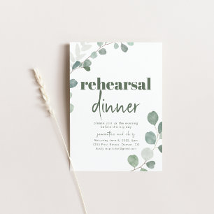 Probe Dinner Hochzeit Einladung