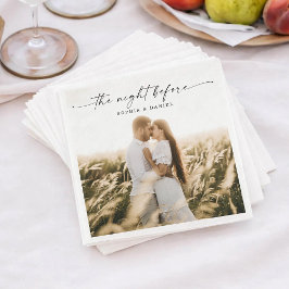 Probe Dinner Napkin Die Nacht vor Serviette