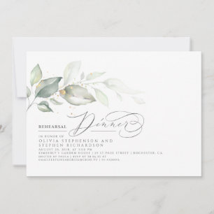 Probe Dinner Traumhafte Landschaft Minimalistisch Einladung