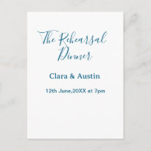 Probedinner am Vorabend einfach minimal m