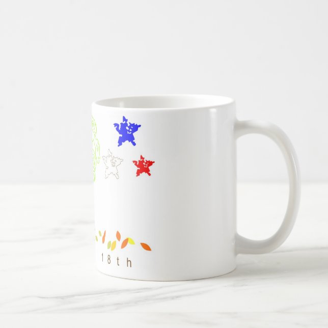 Proben-Abendessen-Tasse Kaffeetasse (Rechts)