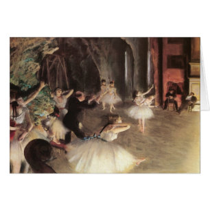 Proben auf der Bühne von Edgar Degas