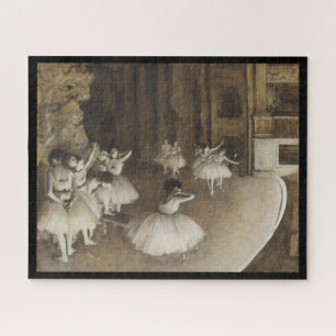 "Proben auf der Bühne" von Edgar Degas