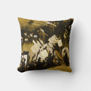 Proben der Pasdeloup-Orchester unter JS Sargent Kissen