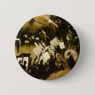 Proben des Pasdeloup-Orchesters durch JS Sargent Button