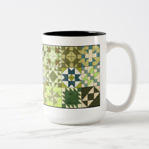 Probenehmer-Steppdecken-Tasse Zweifarbige Tasse
