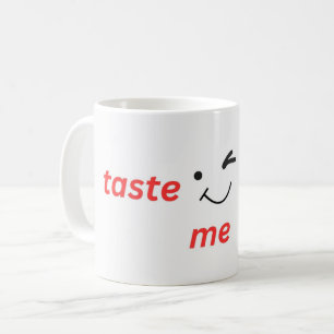 probier mich kaffeetasse